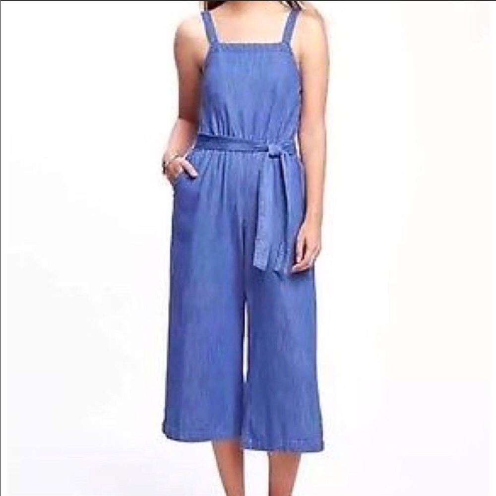 Old Navy Denim Jumper Romper